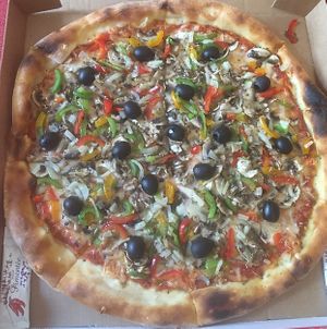   at La Mia Pizza in Paris