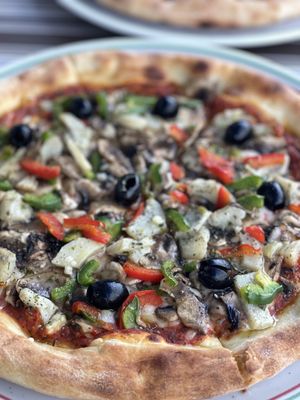   at La Mia Pizza in Paris