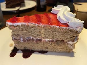 Strawberry cake  at Southern Sweets Bakery in Decatur