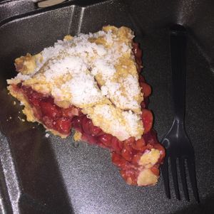 vegan cherry pie at Southern Sweets Bakery in Decatur