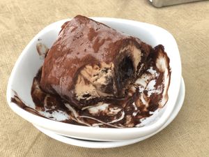 Tartufo  at Bar del Centro in Pizzo