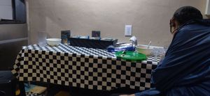 Inside at El vegano urbano. in Guadalajara