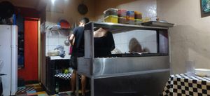 Kitchen at El vegano urbano. in Guadalajara