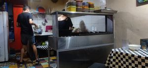 Kitchen at El vegano urbano. in Guadalajara