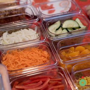 salads at La Oliva Verde in San Jose