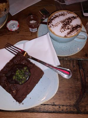 Vegan brownie  at J.M. Reidys in Killarney