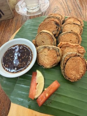 Nori bites  at LN Fortunate Coffee in Denpasar