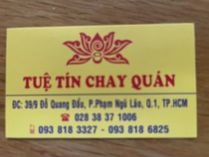 Full address   at Tue Tin Chay Quan in Ho Chi Minh City