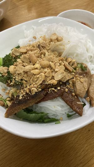 Cooked meat noodles, not the best, but still tasty  at Tue Tin Chay Quan in Ho Chi Minh City