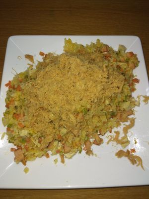 Fried rice at Tue Tin Chay Quan in Ho Chi Minh City