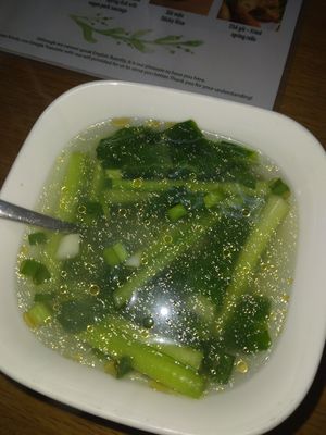 Leek soup at Tue Tin Chay Quan in Ho Chi Minh City
