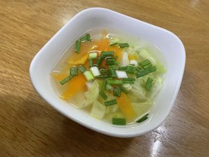 Soup. Given for free.  at Tue Tin Chay Quan in Ho Chi Minh City