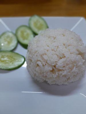 Rice at Tue Tin Chay Quan in Ho Chi Minh City
