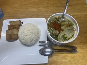 Lunch   at Tue Tin Chay Quan in Ho Chi Minh City