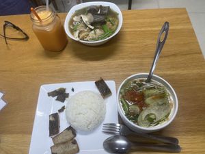 Lunch   at Tue Tin Chay Quan in Ho Chi Minh City