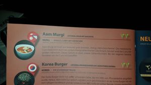 One of the vegan choices at Masons Taste the World in Kaiserslautern