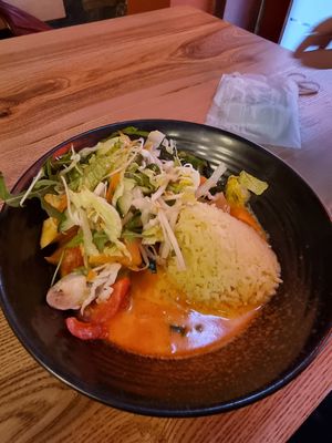 Vegan curry at Mama Tai in Aachen