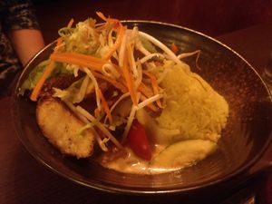 Cary Vegan ("chicken") at Mama Tai in Aachen