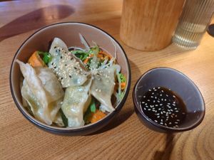 Vegan Dumplings at Mama Tai in Aachen