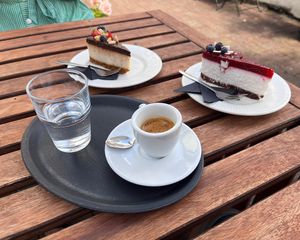   at Agnes Café in Jindrichuv Hradec