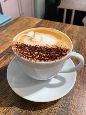 Cappuccino at The Cottage in Londonderry
