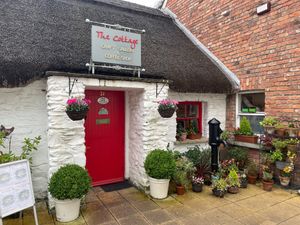 Outside (entrance) at The Cottage in Londonderry