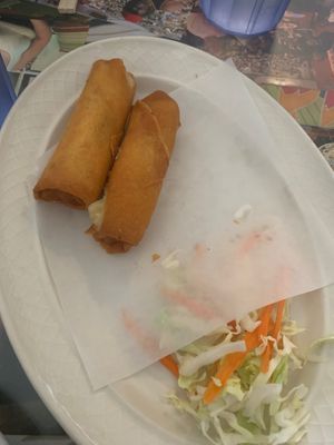 Spring rolls…at least what was left before this photo.  at Thai Chef in Lahaina