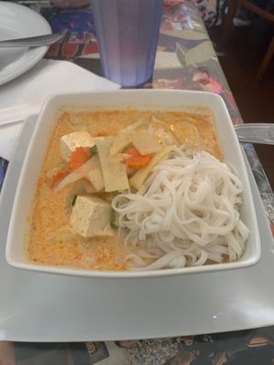 Pineapple red curry noodle at Thai Chef in Lahaina