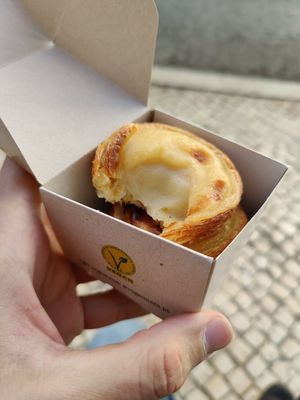 Soo tasty! at Vegan Nata - Chiado in Lisbon