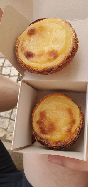 Vegan de nata at Vegan Nata - Chiado in Lisbon