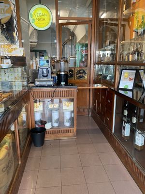 Inside at Vegan Nata - Chiado in Lisbon
