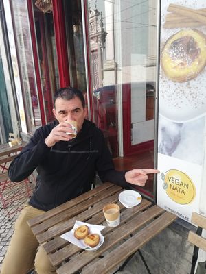 Yummy at Vegan Nata - Chiado in Lisbon