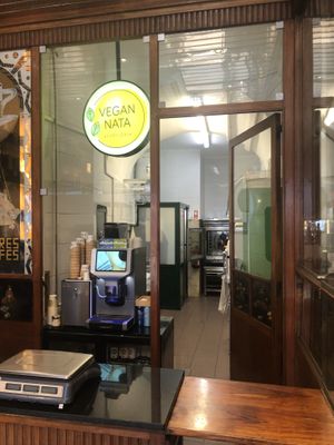Back of house production  at Vegan Nata - Chiado in Lisbon