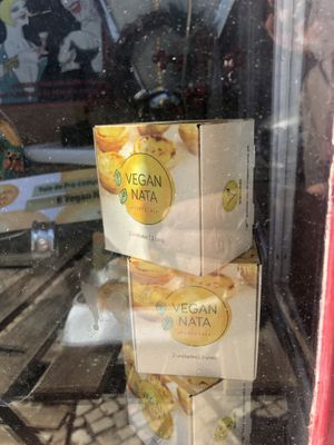 Nice packaging  at Vegan Nata - Chiado in Lisbon