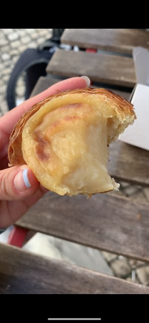 The best pastel de natas 🥰  at Vegan Nata - Chiado in Lisbon