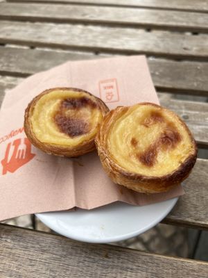 Vegan natas  at Vegan Nata - Chiado in Lisbon