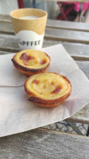 Vegan pastel de nata at Vegan Nata - Chiado in Lisbon