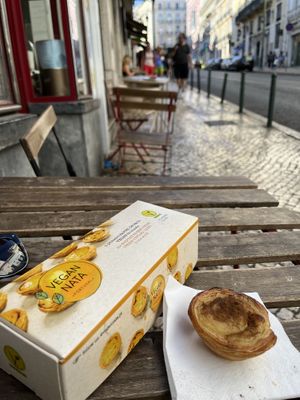   at Vegan Nata - Chiado in Lisbon