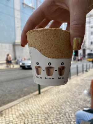   at Vegan Nata - Chiado in Lisbon