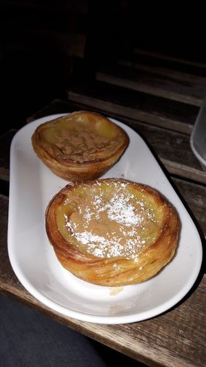 Delicious Pastel de Nata at Vegan Nata - Chiado in Lisbon