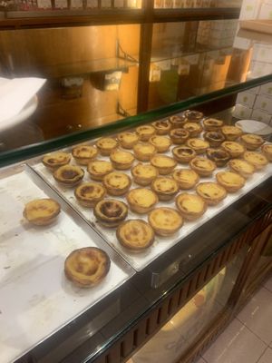Taste very authentic!!  at Vegan Nata - Chiado in Lisbon