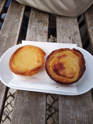 Vegan Pastel de Nata at Vegan Nata - Chiado in Lisbon
