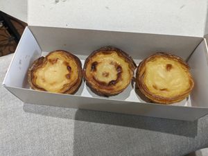 Vegan pastel de nata at Vegan Nata - Chiado in Lisbon
