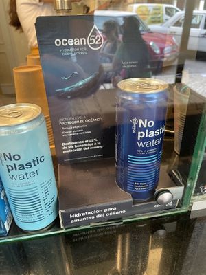 Agua  at Vegan Nata - Chiado in Lisbon