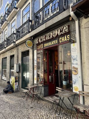 Hello  at Vegan Nata - Chiado in Lisbon