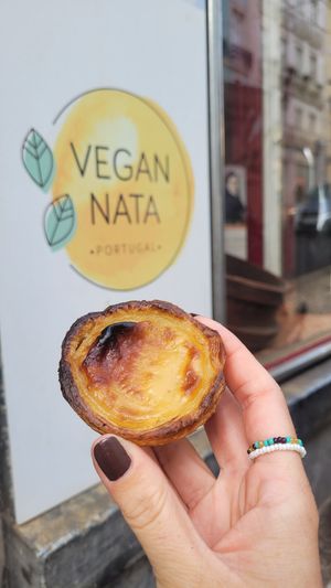 😍 at Vegan Nata - Chiado in Lisbon