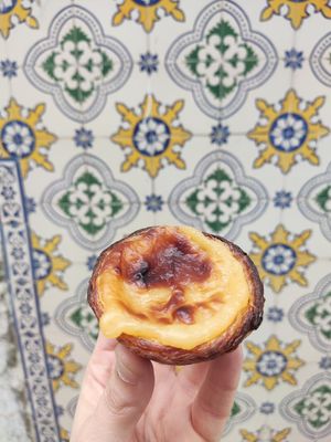 Vegan nata at Vegan Nata - Chiado in Lisbon