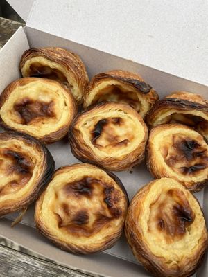 9x vegan natas  at Vegan Nata - Chiado in Lisbon