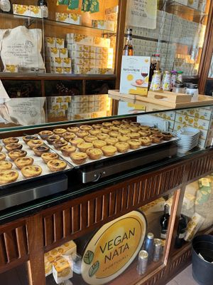   at Vegan Nata - Chiado in Lisbon