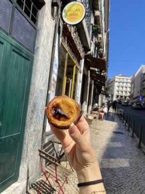 Vegan pasteis de nata   at Vegan Nata - Chiado in Lisbon